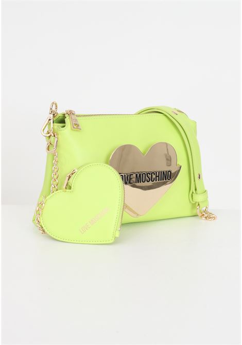 Baby Heart lime green women's bag LOVE MOSCHINO | JC4128PP1ILO0404